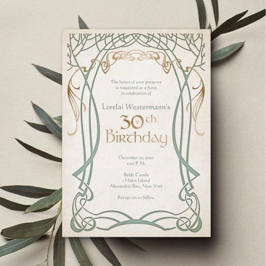 Invitation Imaginaire médiéval 30e anniversaire