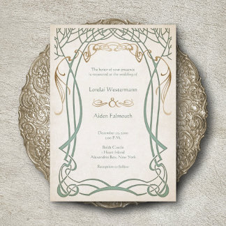 Invitation Imaginaire médiéval Celtic Mariage