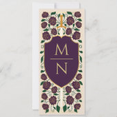 Invitation Imaginaire médiéval Sword & Shield Enregistrer la (Dos)