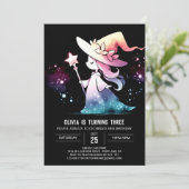 Invitation Imaginaire Moderne Assistant Anniversaire (Debout devant)