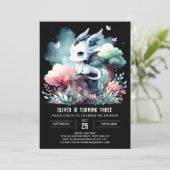 Invitation Imaginaire numérique Dragon Anniversaire (Debout devant)