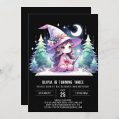 Invitation Imaginaire Petit Assistant Anniversaire (Devant / Derrière)