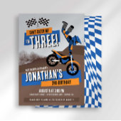 Invitation Impossible de m'attraper, j'ai trois ans pour mon