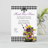 Invitation Impossible Mardi Gras Stack (Debout devant)