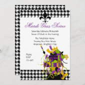 Invitation Impossible Mardi Gras Stack (Devant / Derrière)