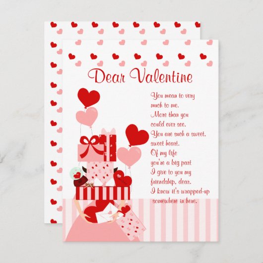 Invitation Impossible Valentine Stack (Devant / Derrière)