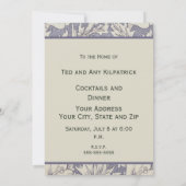 Invitation Impression de papier peint Horn Poppy de William M (Dos)