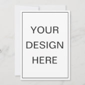 Invitation Impression d'invitation 13x18 cm (Devant)