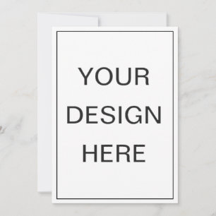 Invitation Impression d'invitation 5x7"