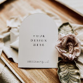 Invitation Impression d'invitation à l'arc