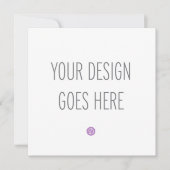 Invitation Impression d'invitation carrée (5,25x5,25) (Devant)