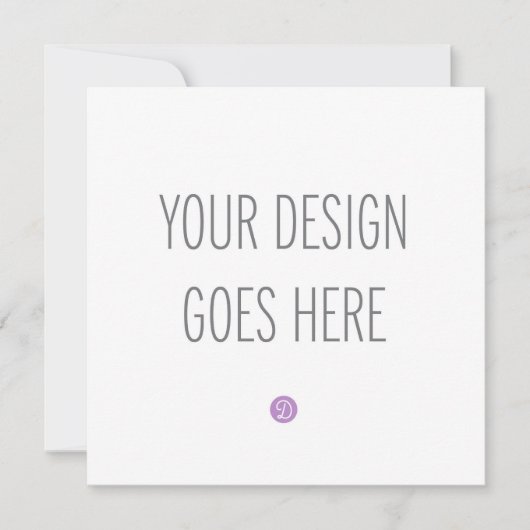 Invitation Impression d'invitation carrée (5,25x5,25) (Devant)