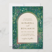 Invitation Impressionnisme floral (Devant)