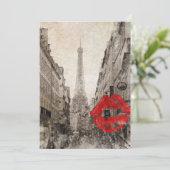 Invitation impressionnisme paysage automne paris tour eiffel (Debout devant)