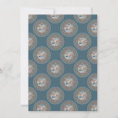 Invitation Imprimable Abstrait Accent Polka Ornate Dot Mandal (Devant)