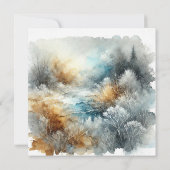 Invitation Imprimable aquarelle automnale Carnet de cadrage d (Dos)