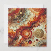 Invitation Imprimable Citrouille Spice Alcohol Enk Scrapbook (Devant)