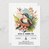 Invitation Imprimable Enfants Anniversaire (Devant / Derrière)