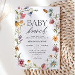 Invitation Imprimable Fleur sauvage Floral Baby Brunch Invita<br><div class="desc">Fêtez votre arrivée de bébé avec cette invitation de Baby shower Floral Little Fleur sauvage! Le design est parfait pour n'importe quel baby shower,  et est livré avec des étiquettes correspondants pour partager les bonnes nouvelles. Fleur sauvage Floral Baby Brunch</div>