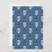 Invitation Imprimable Kawaii Ours de Noël Échelle Mandala Déc (Devant)