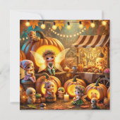 Invitation Imprimable Livre blanc sur le marché des fées d'au (Dos)