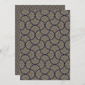 Invitation Imprimable Nous Vous Regardons Déco Scrapbook Papi (Devant / Derrière)