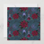 Invitation Imprimable nuits Poinsettia Potions Scrapbook (Dos)