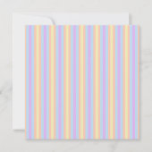 Invitation Imprimable Pastel Rainbow Spots & Stripes Scrapboo (Devant)