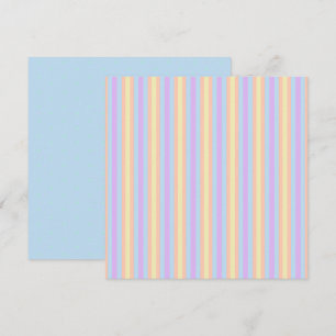 Invitation Imprimable Pastel Rainbow Spots & Stripes Scrapboo