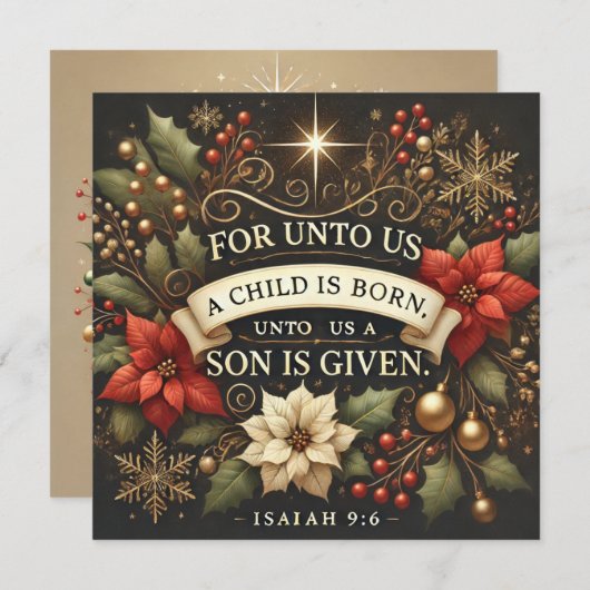 Invitation Imprimable Pour Nous Un Enfant Est Né Scrapbook (Devant / Derrière)