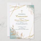 Invitation imprimable pour première communion (Devant)