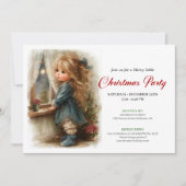 Invitation imprimable rustique pour une petite fil (Devant)