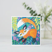 Invitation Imprimerie Fox Mini Art de Lainey (Debout devant)