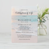 Invitation In Loving Memory Célébration des funérailles de Li (Debout devant)