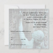 Invitation In Loving Memory Funerary Art Celebration of Life (Dos)