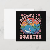 Invitation Inappropriate Daddy's Lil Squirter Embarrassing (Devant / Derrière)