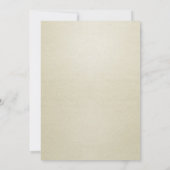 INVITATION INAUGURATION GRANDIOSE AVEC RUBAN ARGENTÉ PERLE NO (Dos)