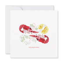 Inbjudan Kräftskiva/ Parti suédois de l'écrevisse