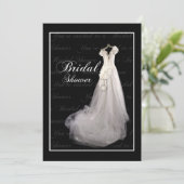 Invitation Incitations de douche nuptiale (Debout devant)