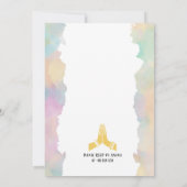 Invitation Inde Hindu Houseréchauffe Griha Pravesh (Dos)