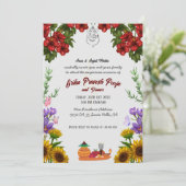 Invitation Inde Hindu Houseréchauffe Griha Pravesh (Debout devant)