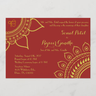 Invitation Inde : Un mariage indien avec des SIkh Ik Onkar in