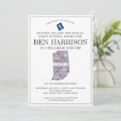 Invitation Indiana | College Bound Graduation Party (Debout devant)