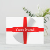 Invitation Indicateur Anglais N'Importe Quelle Occasion (Debout devant)