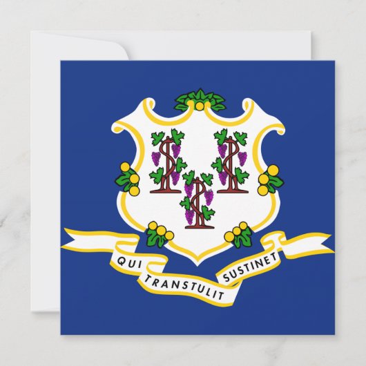 Invitation Indicateur d'état Connecticut (Devant)