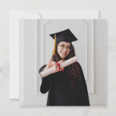 Invitation Indie Punk Retro Pink Photo Y2K Graduation Party (Dos)