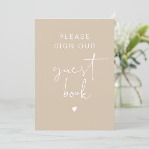 Invitation INDIE Simple Bohême Beige Cream Guides