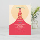 Invitation indienne à la douche (Debout devant)