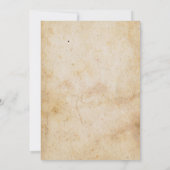 Invitation indienne, choisissez votre couleur ! (Dos)