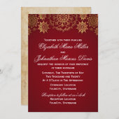 Invitation indienne, choisissez votre couleur ! (Devant / Derrière)